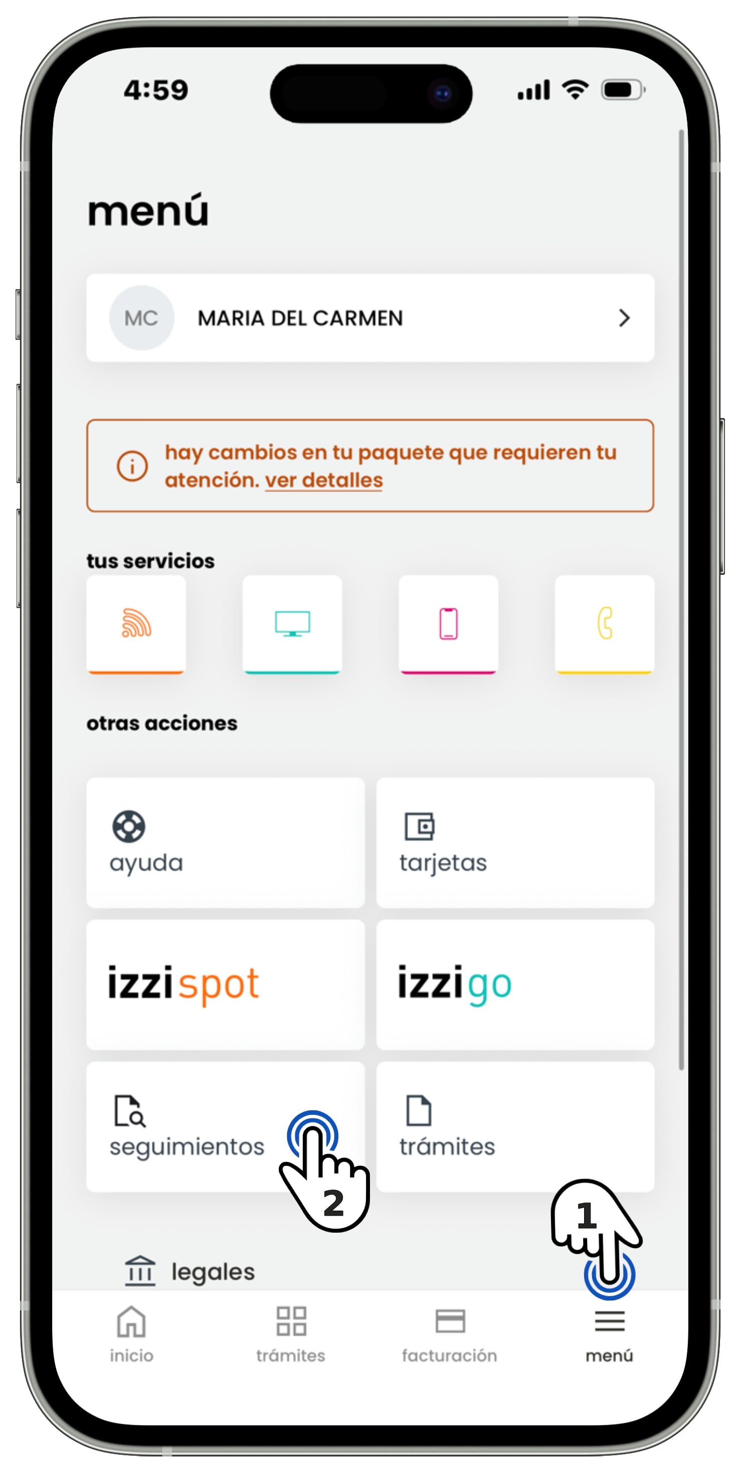 Izzi App - Menú - Seguimientos.jpg