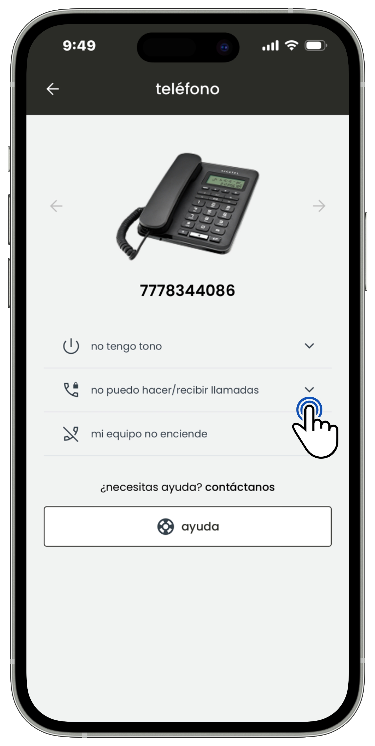 Izzi App - Teléfono - No puedo hacer o recibir llamadas.jpg