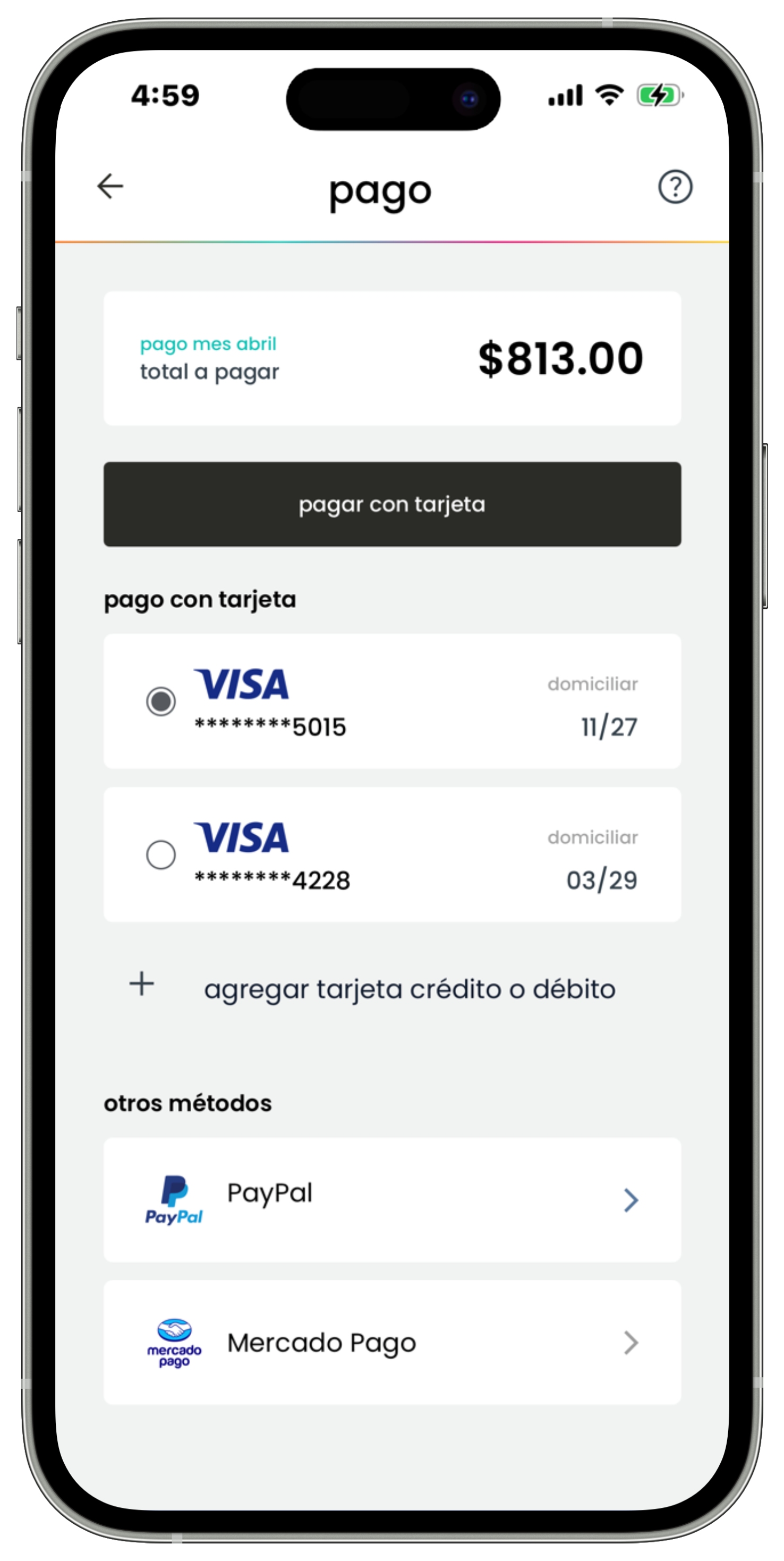 Izzi App - Facturación - Botón Pagar ahora - Pago.jpg