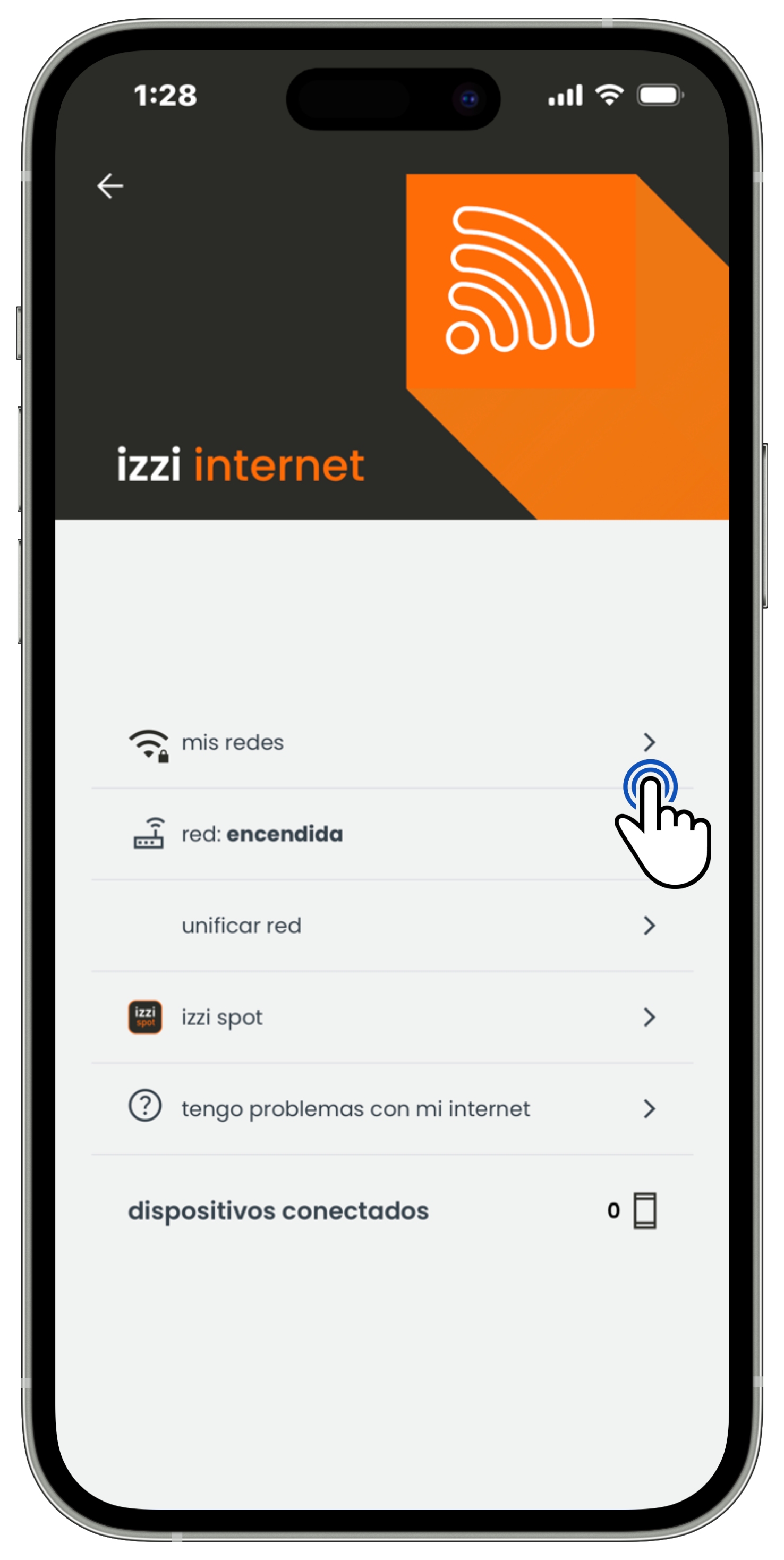 Izzi App - Internet - Mis redes.jpg