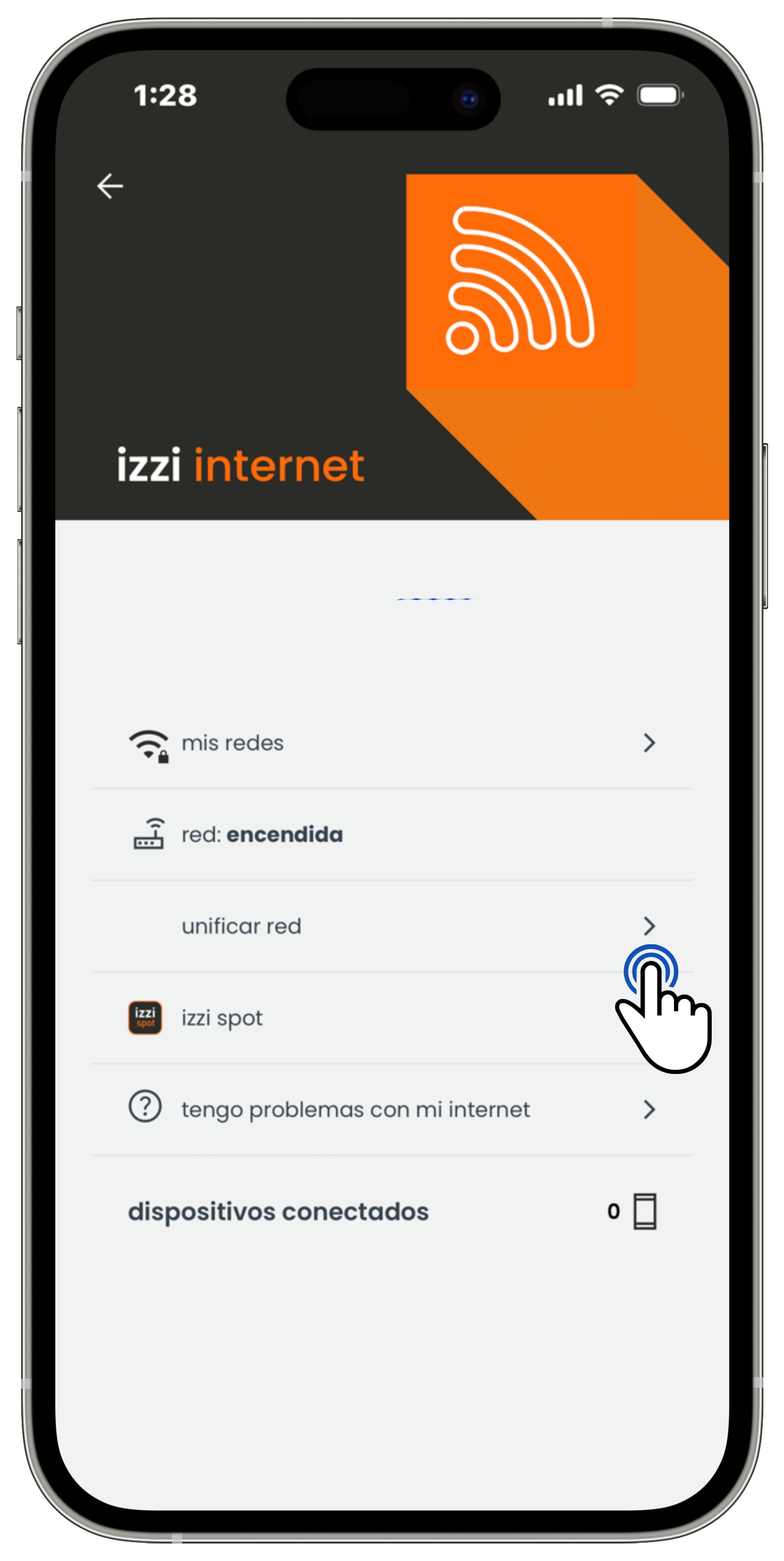 Izzi App - Izzi internet - Unificar red.jpg