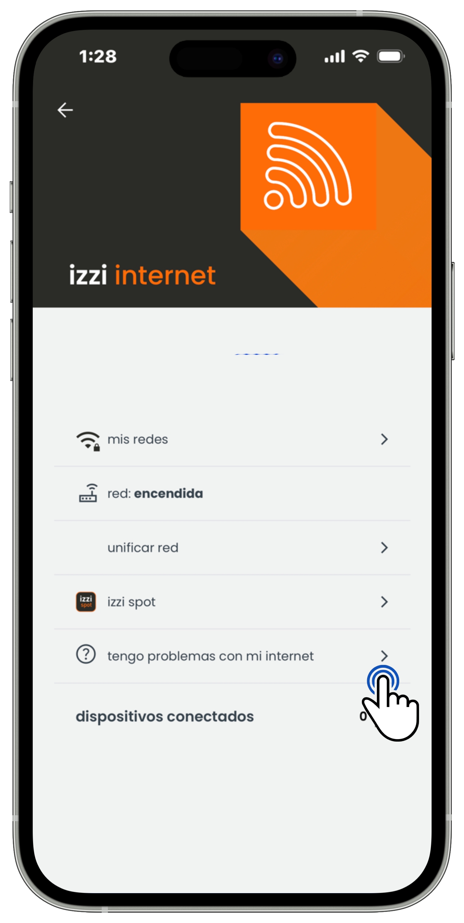 Izzi App - izzi internet - Tengo problemas con mi internet.jpg