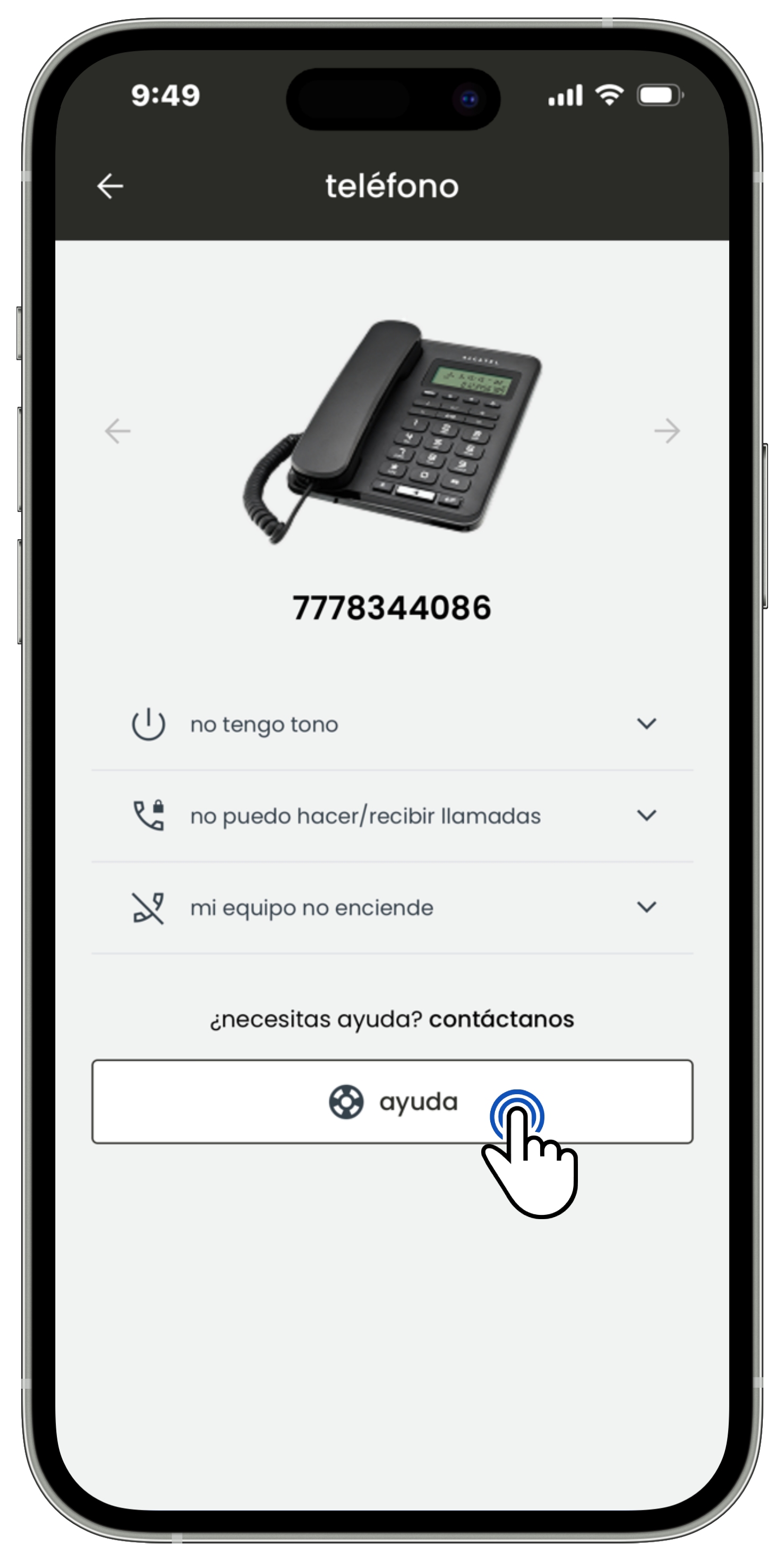 Izzi App - Teléfono - Botón Ayuda.jpg