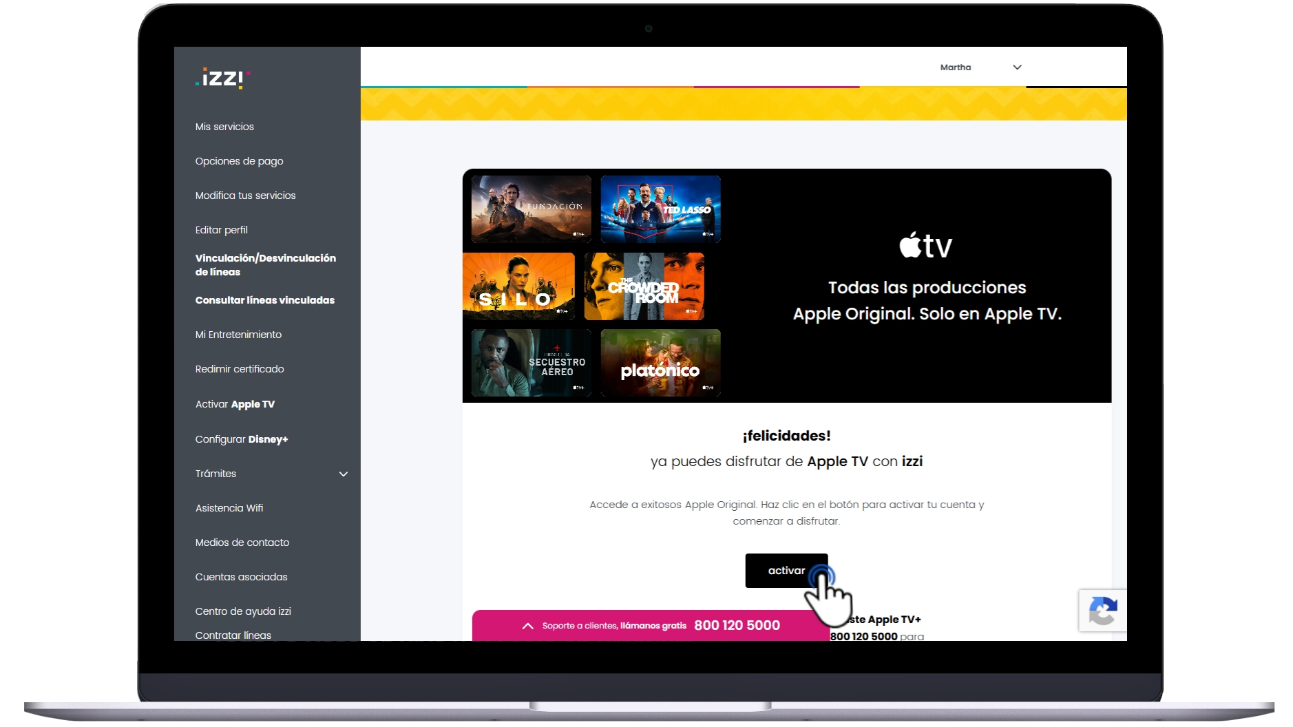 CÓDIGO DE ACTIVACIÓN O CONFIRMACIÓN APPLE IZZI WEB 2.jpg