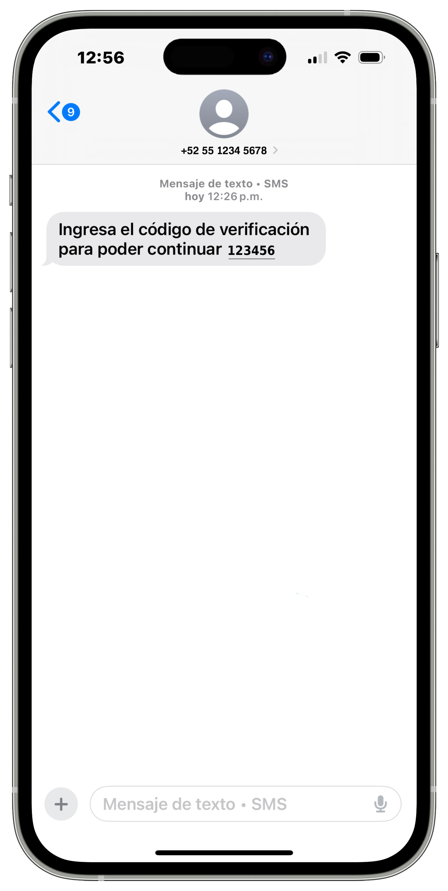CÓDIGO DE ACTIVACIÓN O CONFIRMACIÓN IPHONE DISNEY+ SMS.jpg