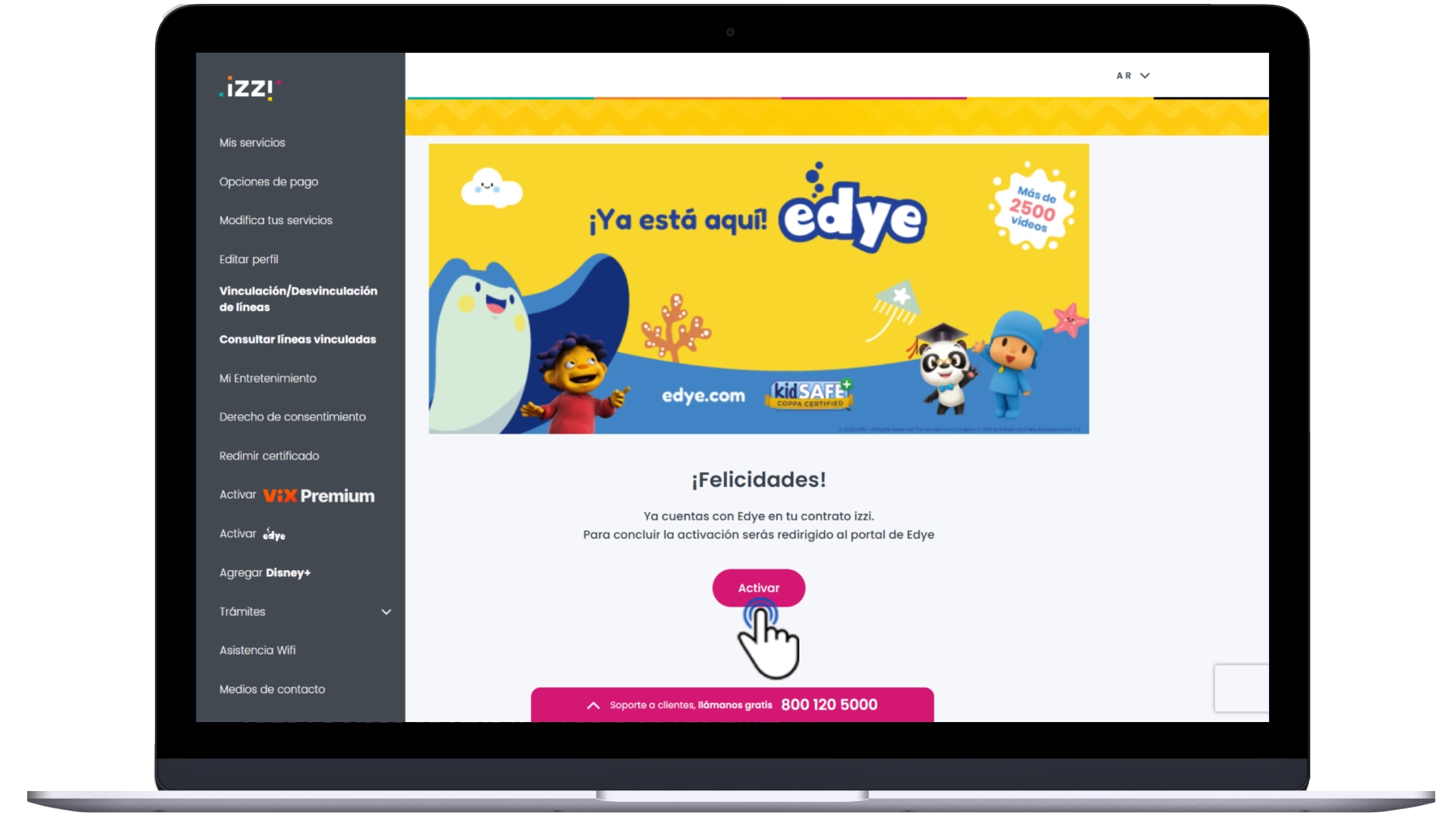 CÓDIGO DE ACTIVACIÓN O CONFIRMACIÓN EDYE IZZI WEB 2.jpg