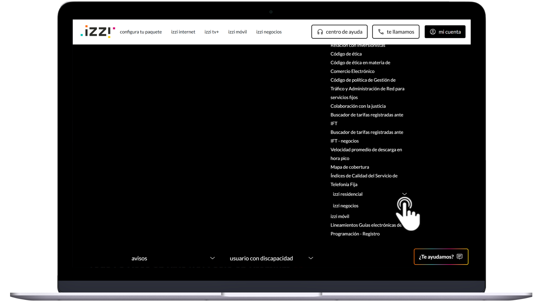 Términos y condiciones de izzi - Laptop 3.jpg