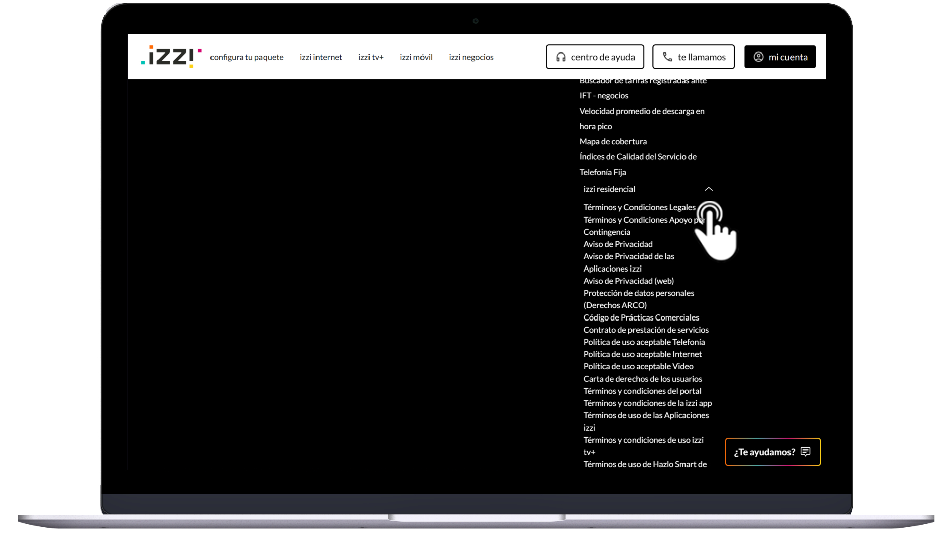 Términos y condiciones de izzi - Laptop 4.jpg