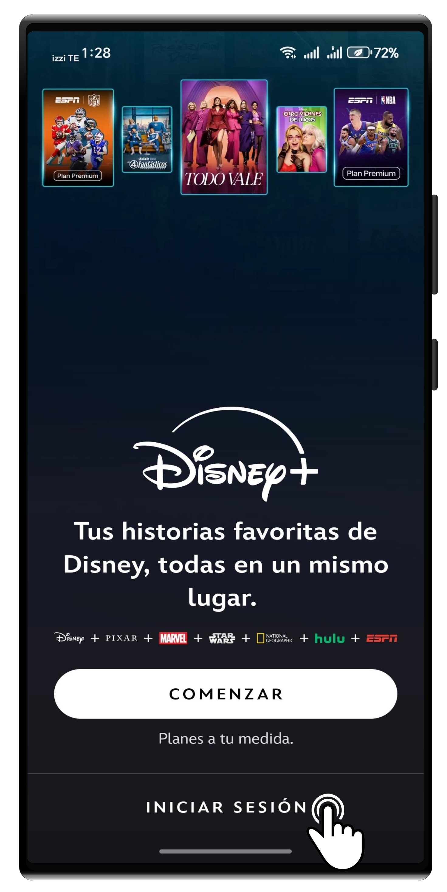 Inicio de sesión Disney+ - Android 2.jpg