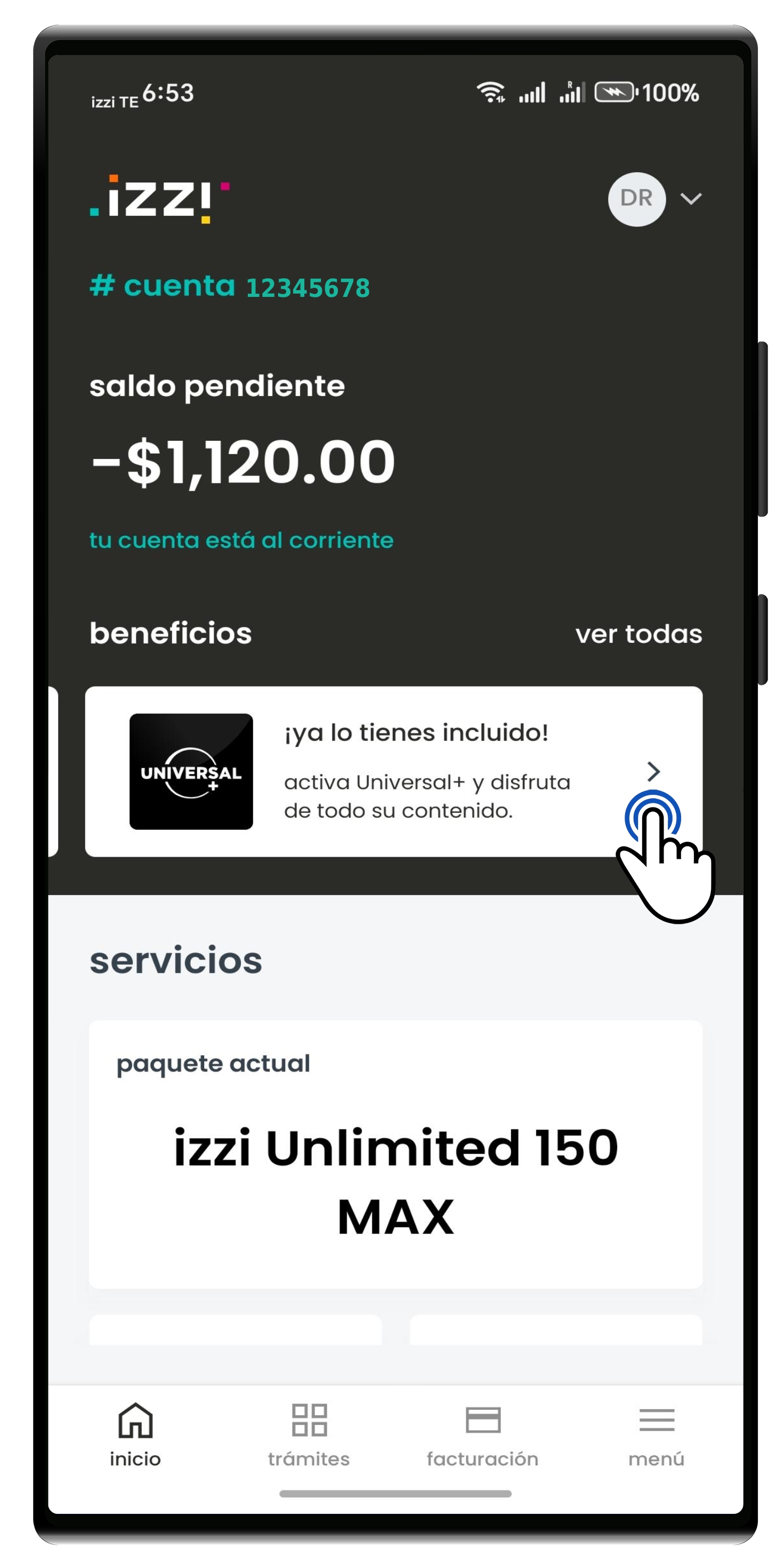 Activa tu cuenta de Universal+ con izzi 3.jpg