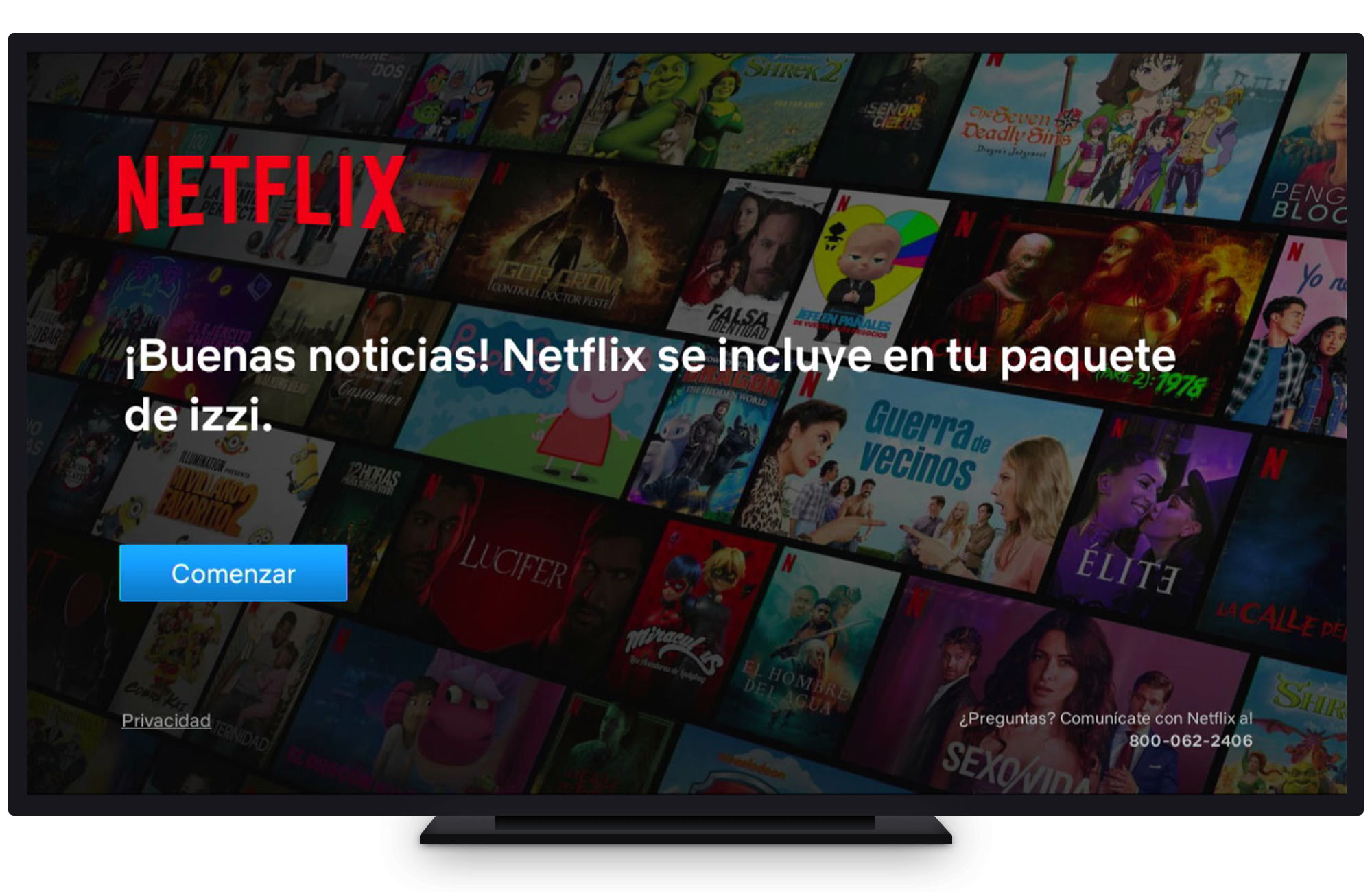 Acerca de Netflix – Ayuda izzi