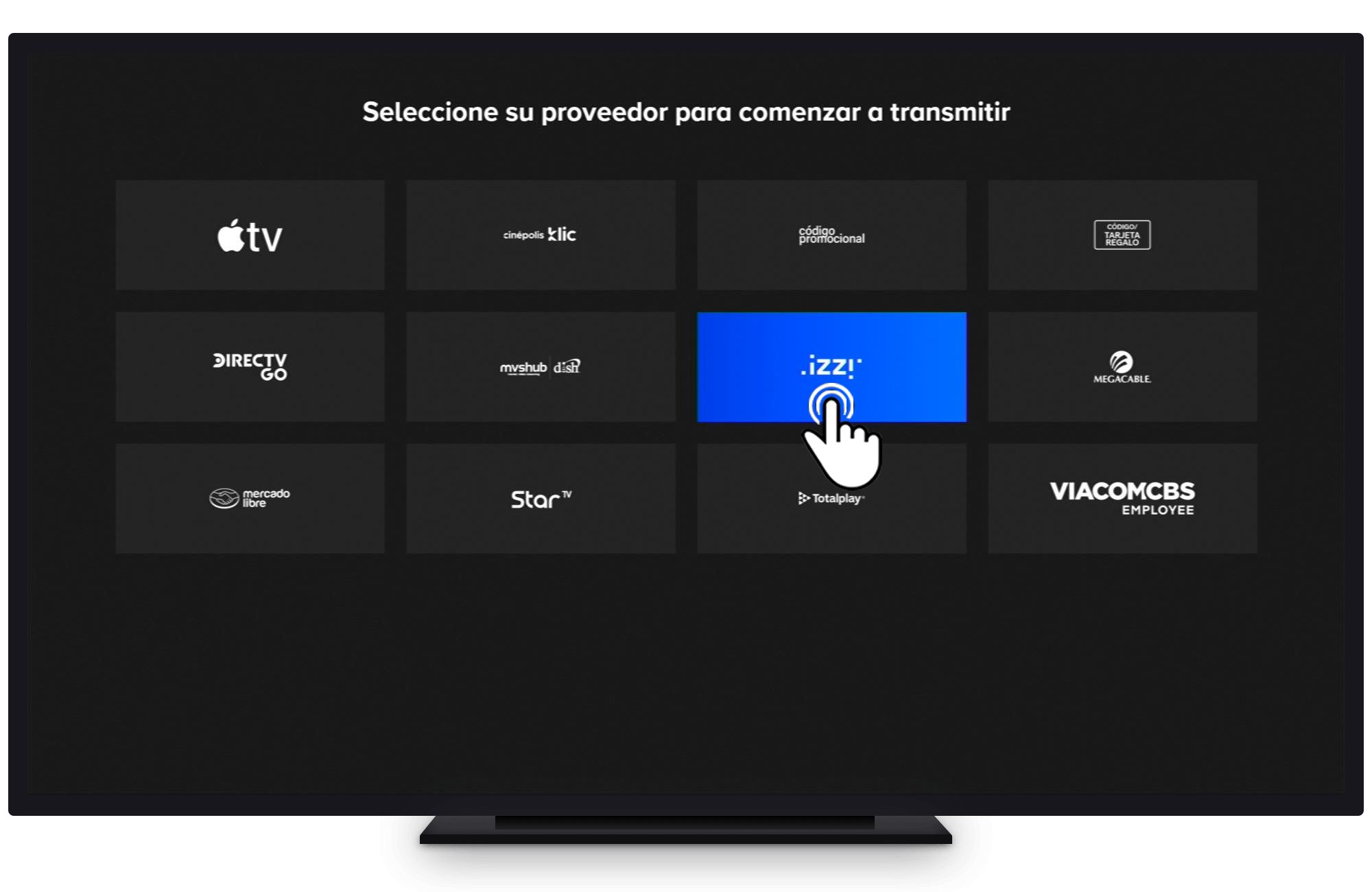 .com/activate introducir código desde televisor