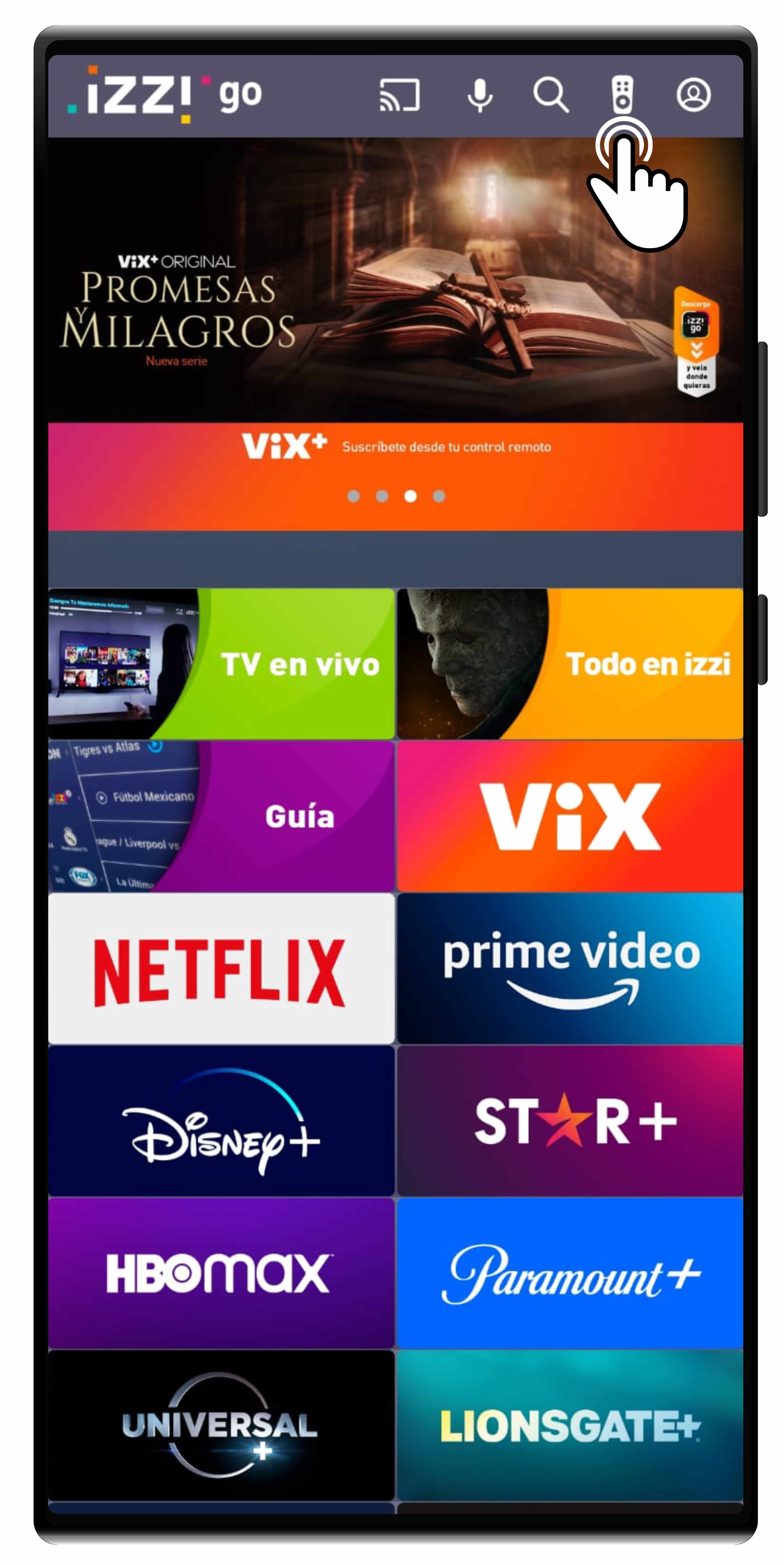 Manual de uso izzi go Ayuda izzi