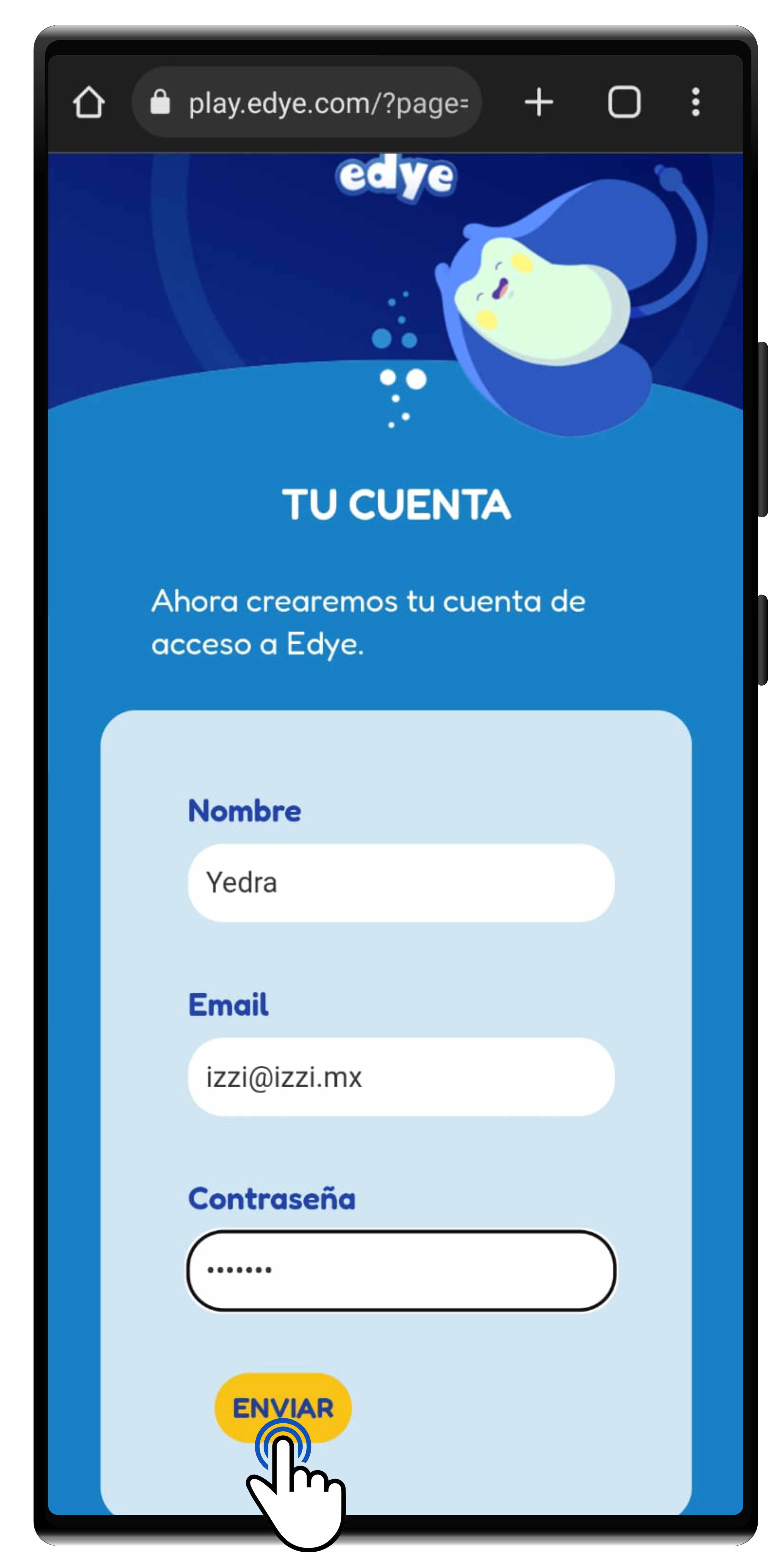 Activación Edye – Ayuda izzi