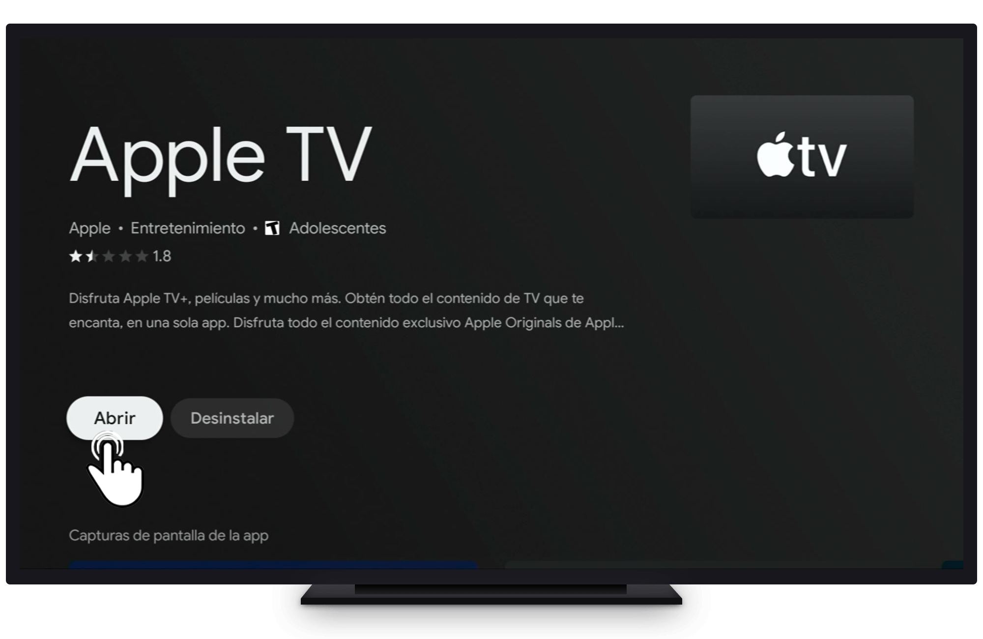 Apple TV+ desde tu decodificador izzitv Smart Ayuda izzi