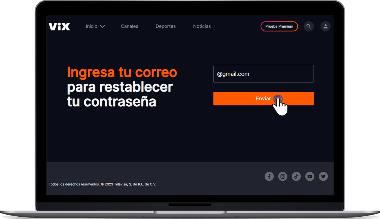 Inicio de sesión ViX – Ayuda izzi