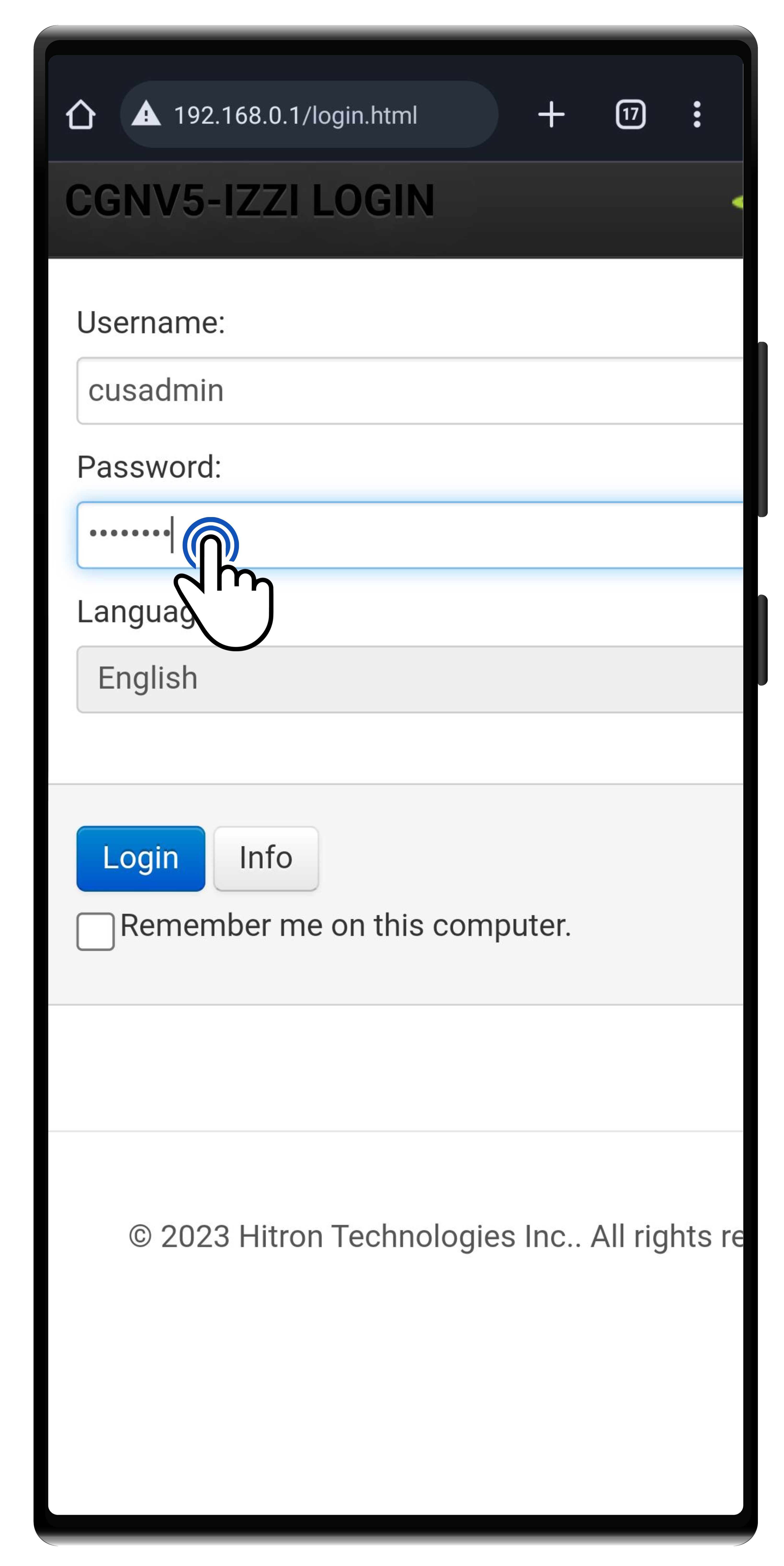 Router hitron como online repetidor