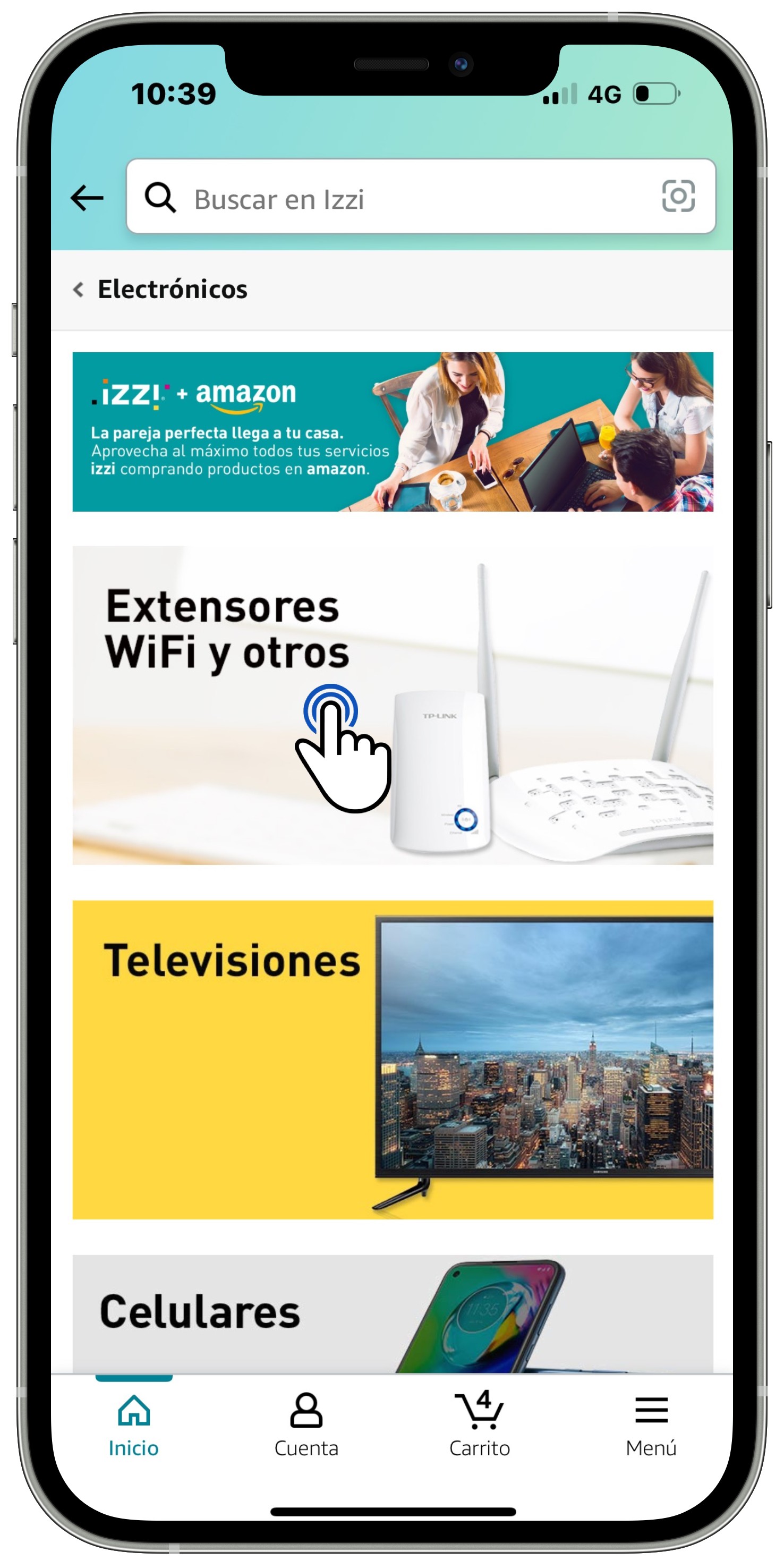 Extensores de wifi online izzi