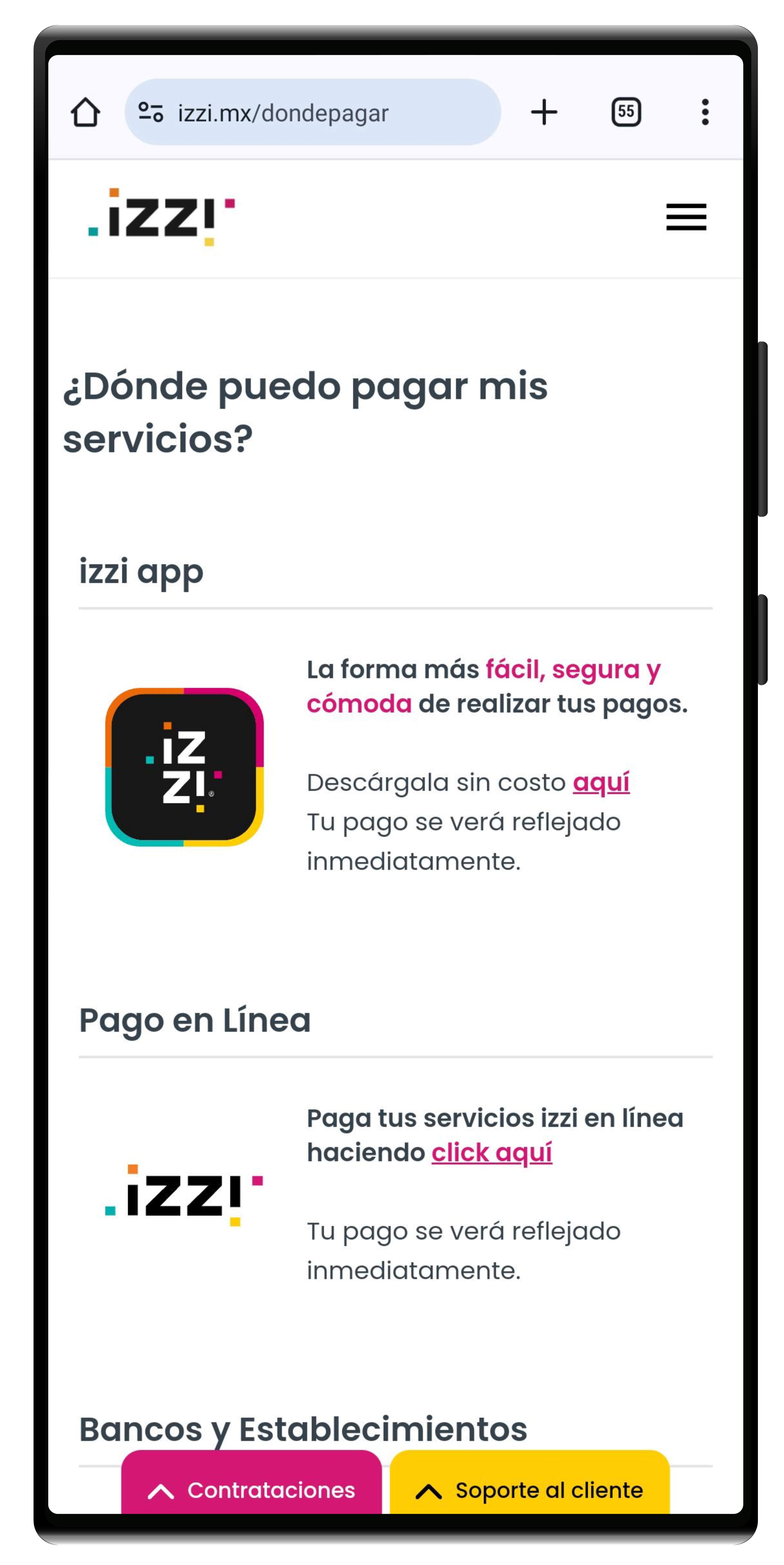 tiendas izzi Android.jpg