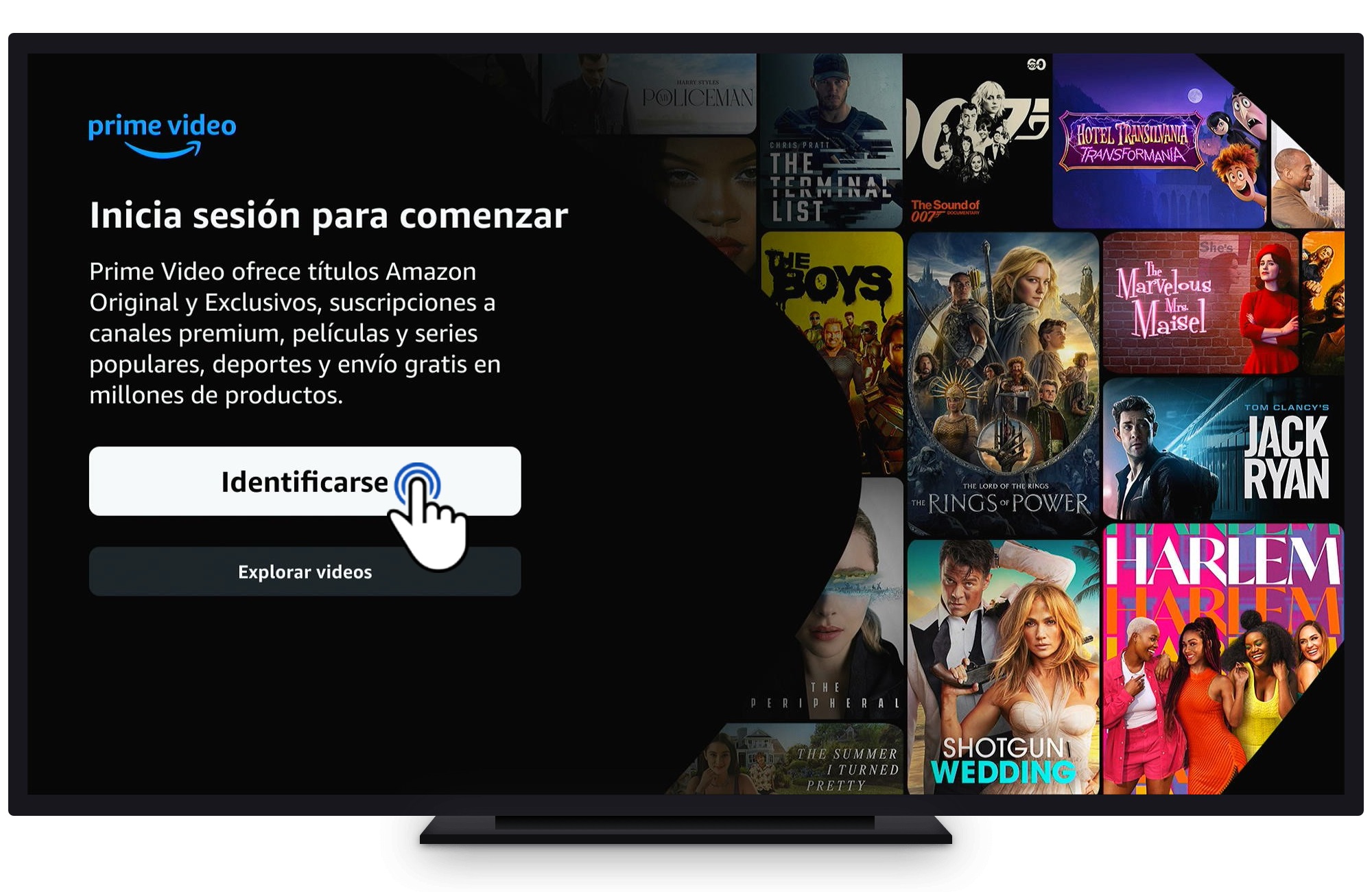 Television amazon prime canales online