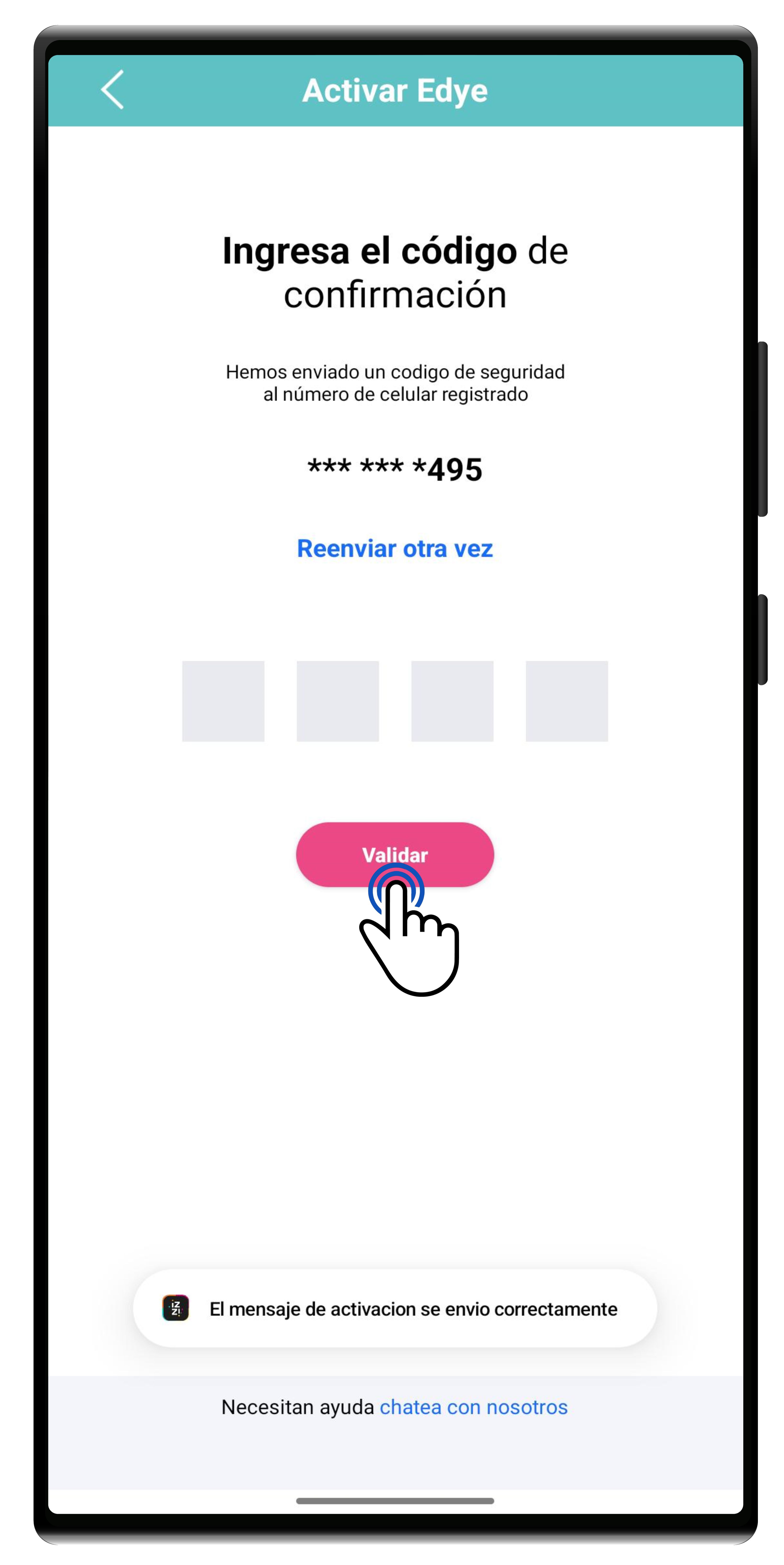 Activación Edye – Ayuda izzi