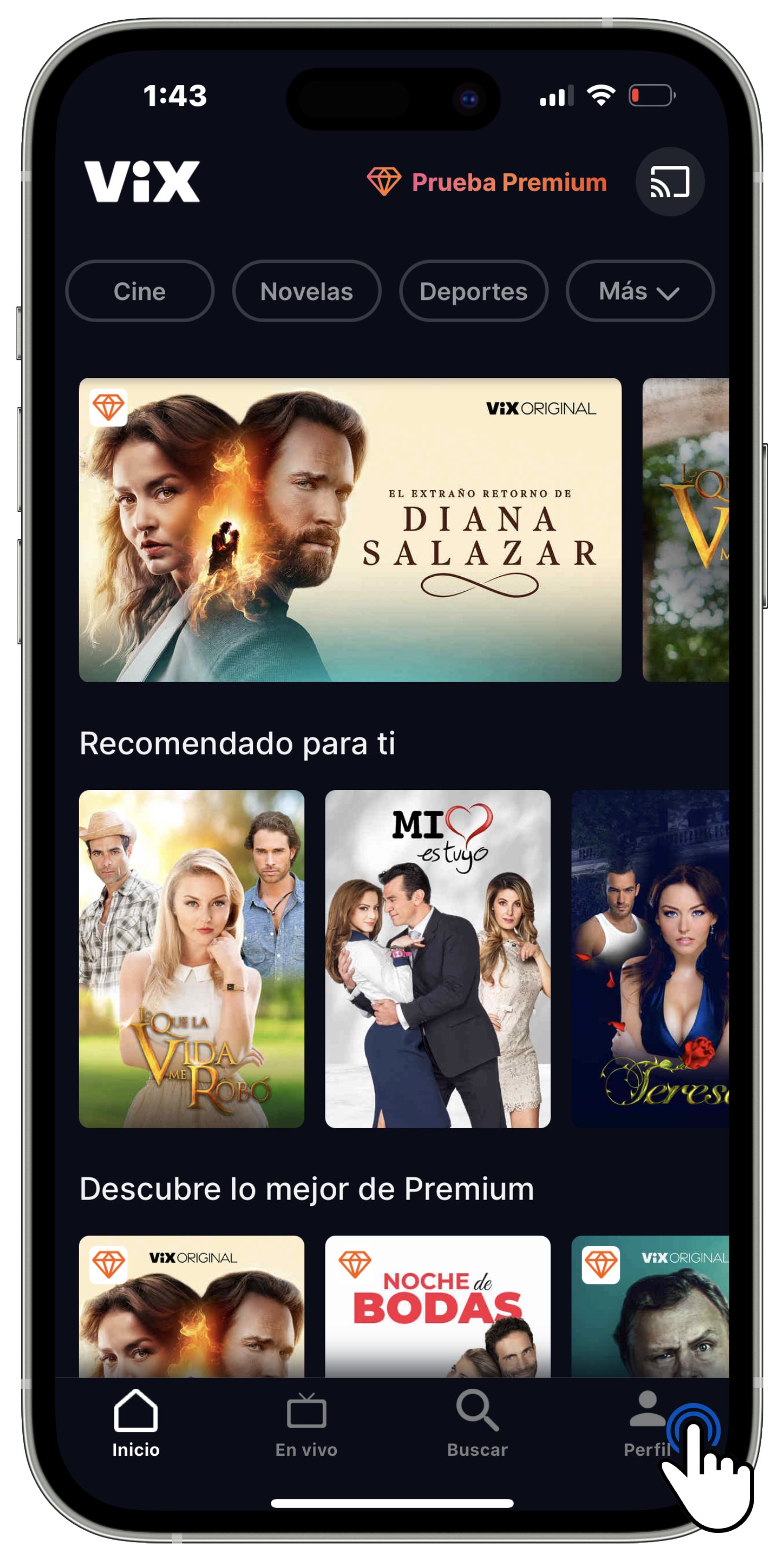 Inicio de sesión ViX – Ayuda izzi