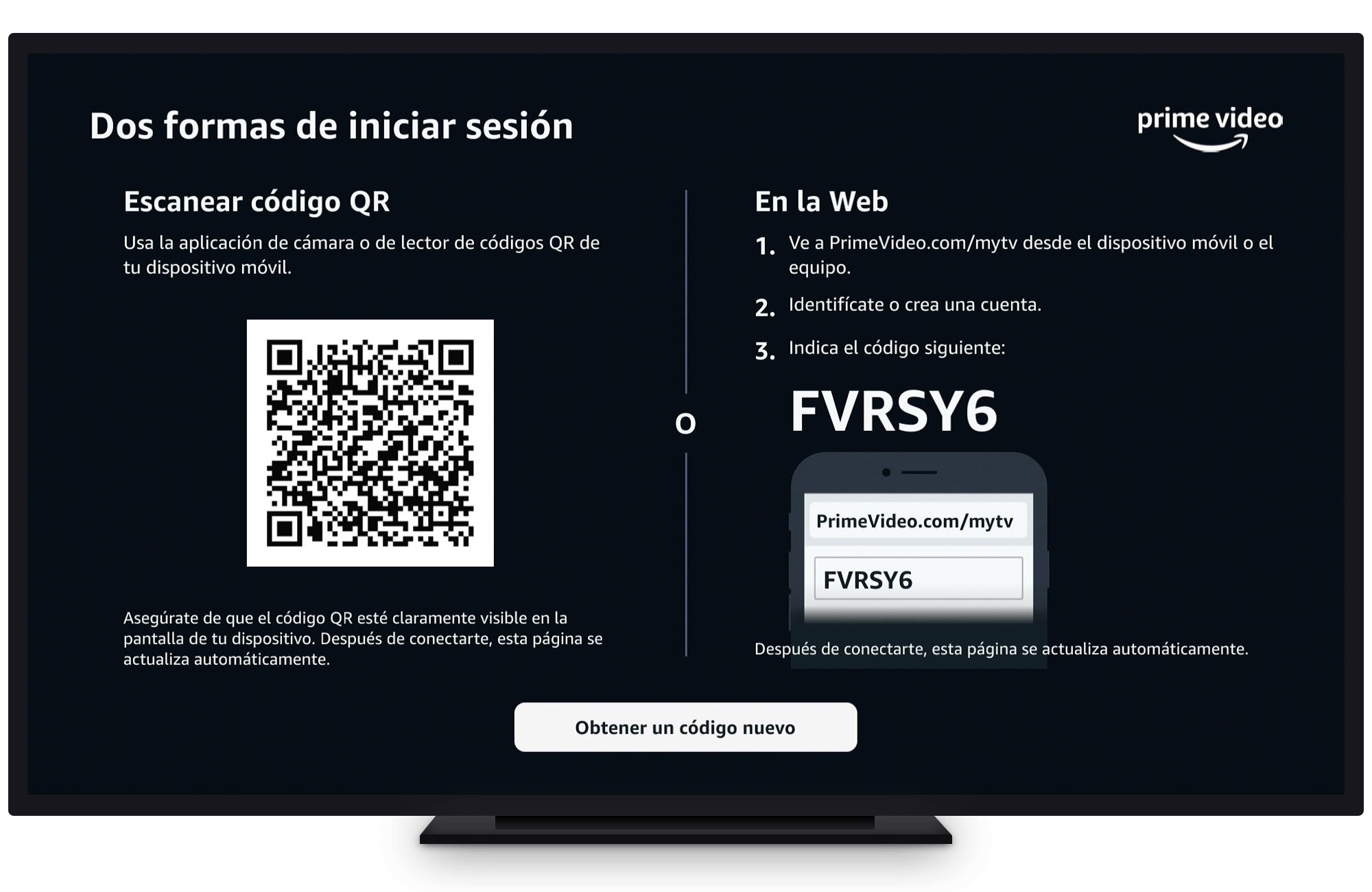 Amazon prime video ingresar online